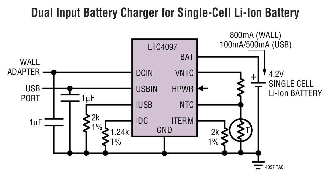 LTC4097Ӧͼһ